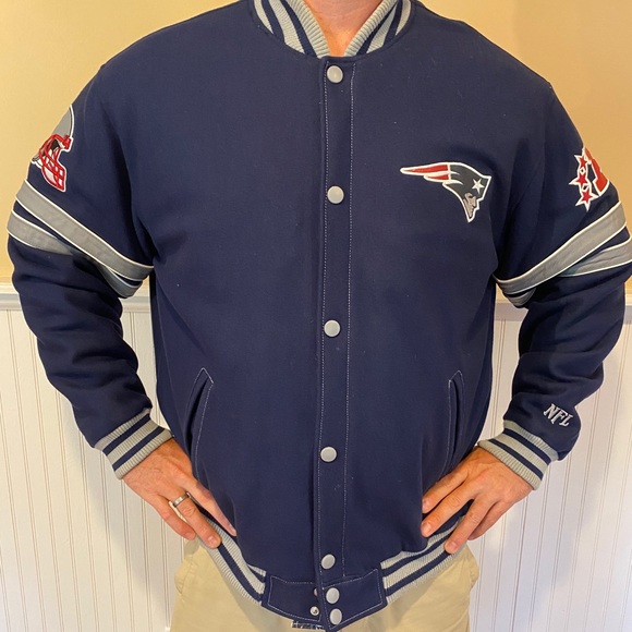 New England Patriots Wool Jacket - Men’s Size XXL - Picture 2 of 11